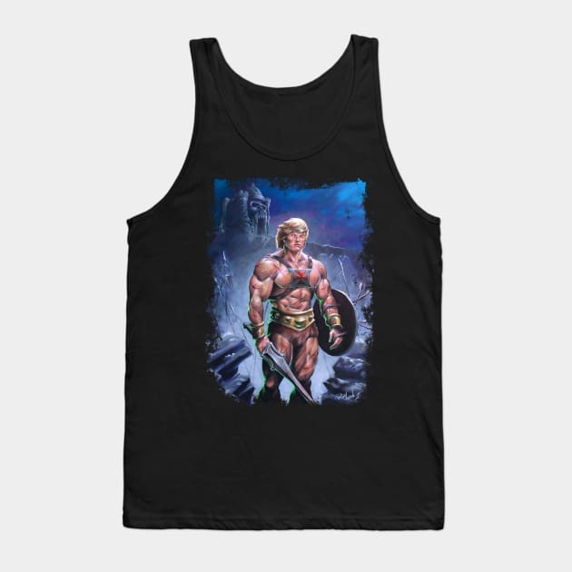 Battle Damaged Tank Top by chudd